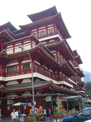 Buddha Tooth Temple, Chinatown, Singapore