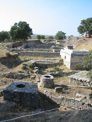 Roman ruins at Troy