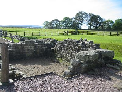 Remains of Roman Buildings at Birdoswald