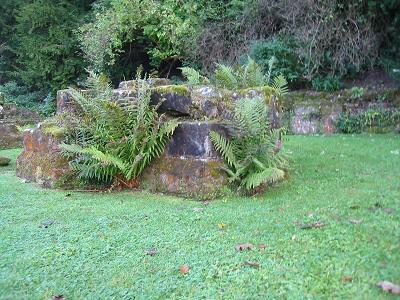 Pillar pedestal at Fountains Abbey