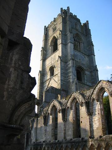 Ruined tower, Fountains Abbey