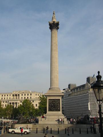 Nelson's Column in Trafalgar Square