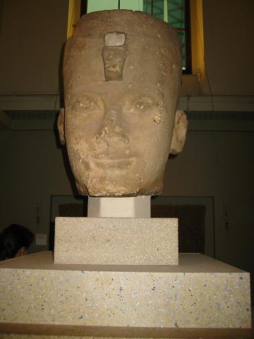 Egyptian head, British Museum, London