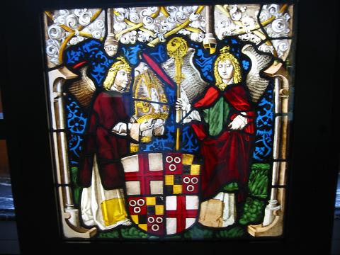 Stained glass window, V & A, London