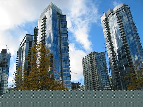 Business buildings in Vancouver