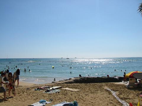 Waikiki beach