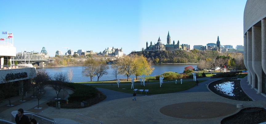 Parliament  from the Museum of Civilization