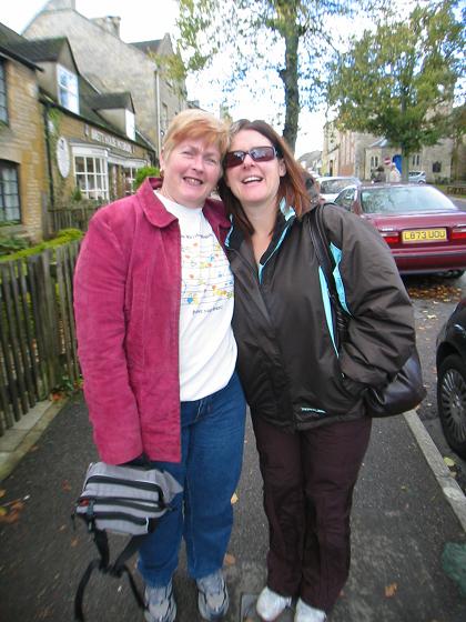 Margaret and Rose at Stow-on-the-Wold