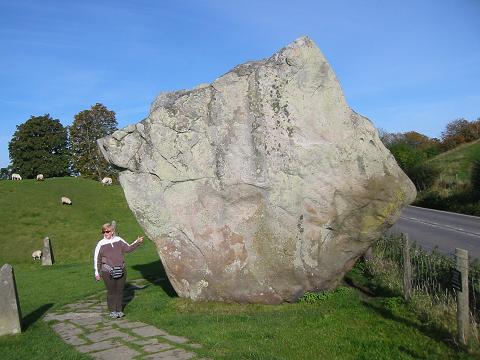 Sarsen stone at Avebury